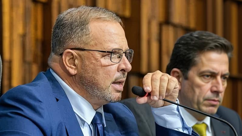 Guilherme Delaroli, que assumiu a presidência da Alerj após a prisão de Rodrigo Bacellar – Foto: Octacílio Barbosa/Alerj