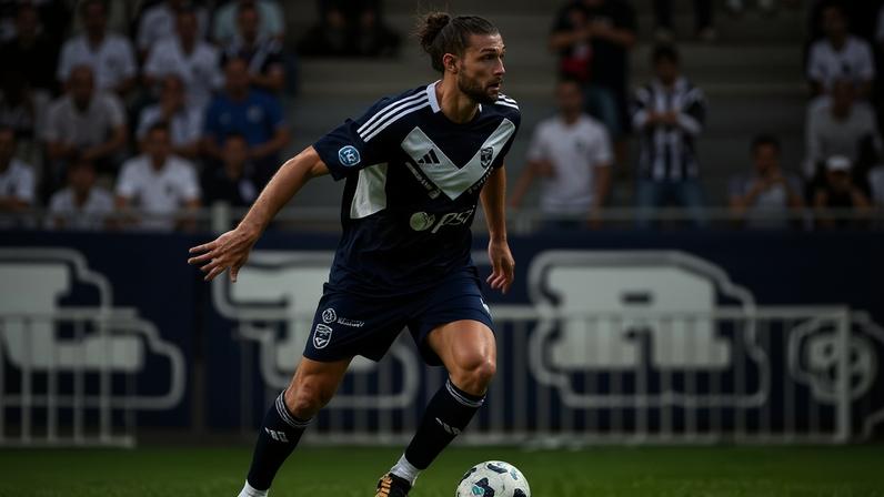 Andy Carroll, pictured playing for Bordeaux, joined non-league side Dagenham & Redbridge this summer.