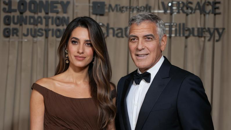 Actor George Clooney and Amal Clooney host their annual fundraiser 'The Albie Awards' in London, Britain, October 3, 2025. REUTERS/Maja Smiejkowska