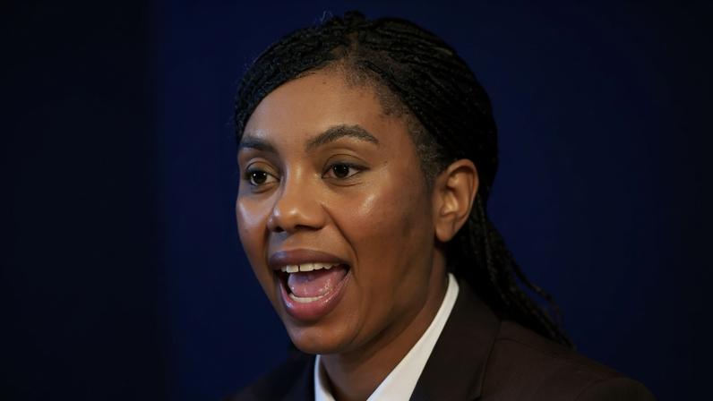 Kemi Badenoch’s approval rating stands at -14, well ahead of Keir Starmer’s -48, according to a recent poll. Photograph: Andy Rain/EPA