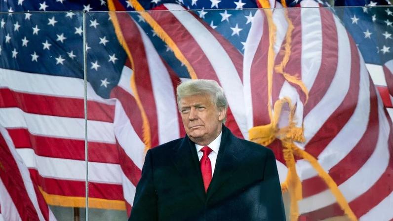 The claim alleges that the BBC ‘had no regard for the truth about President Trump’. Photograph: Brendan Smialowski/AFP/Getty Images