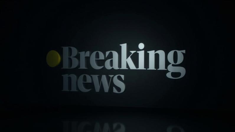 Breaking news (News) graphic holding image