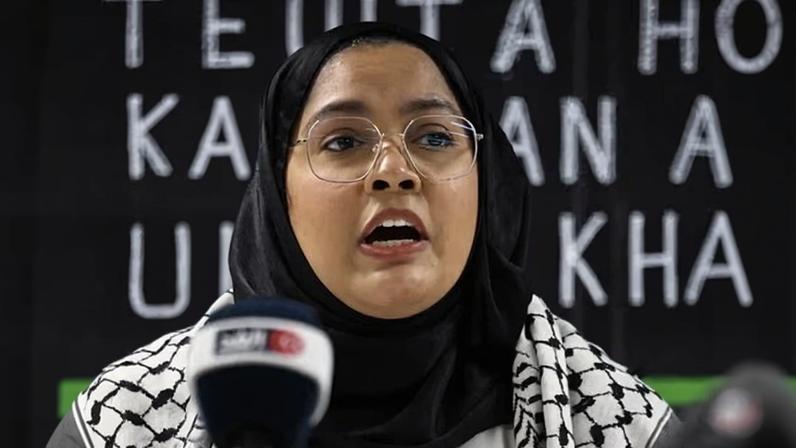 Shahmina Alam, the sister of Kamran Ahmed who as of 22 December was on day 43 of his hunger strike and is in hospital. She urged David Lammy, the justice secretary, to show support for the prisoners.