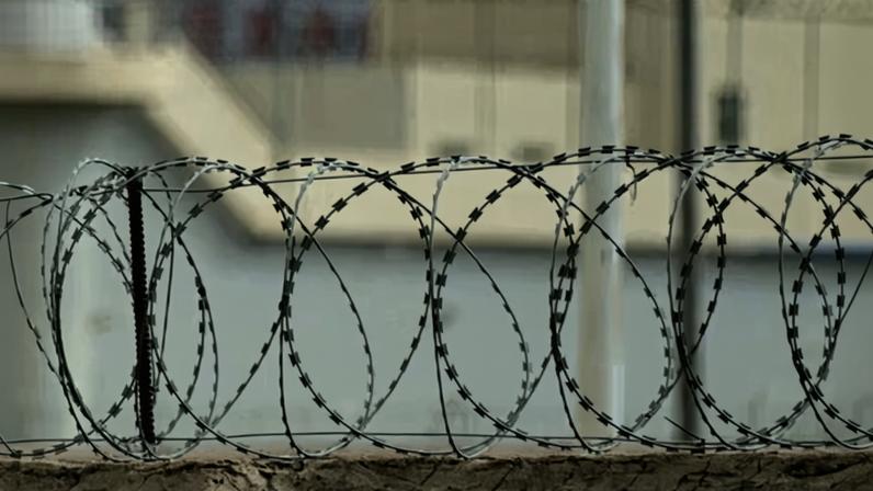 An alleged detention facility in China's Xinjiang region. Rights activists say the Trump administration has decided not to deport Guan Heng, who documented Uyghur camps in China.