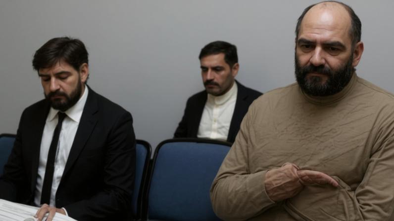 Left to right: Walid Saadaoui, Bilel Saadaoui and Amar Hussein. Jurors heard they were Islamist extremists with a ‘visceral dislike’ of Jewish people.