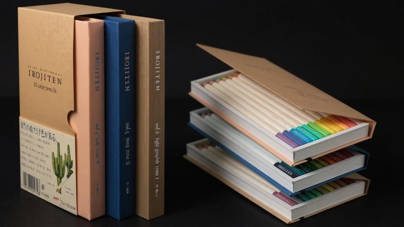 Say 'I love you' with... Irojiten colour pencils