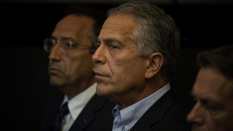 Jeffrey Epstein in court in West Palm Beach, Florida, on 30 July 2008.