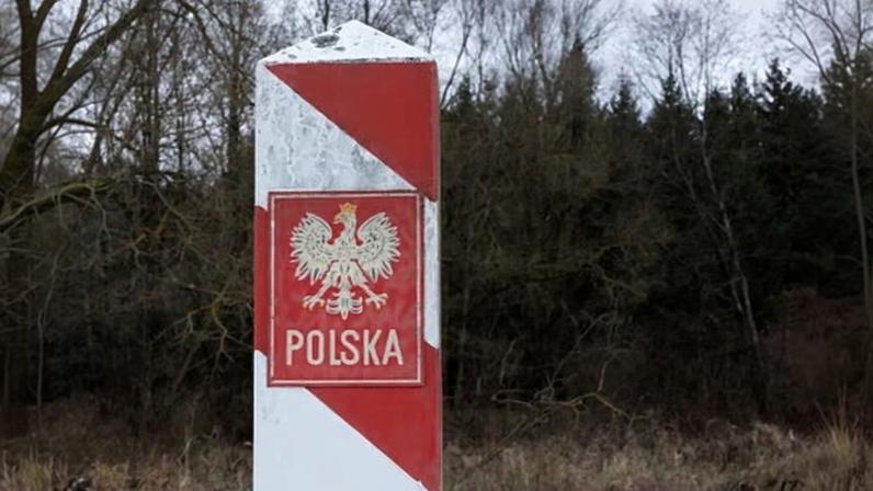 A border post in the Podlasie region of north-east Poland, at the border with Belarus, which is to be fortified.