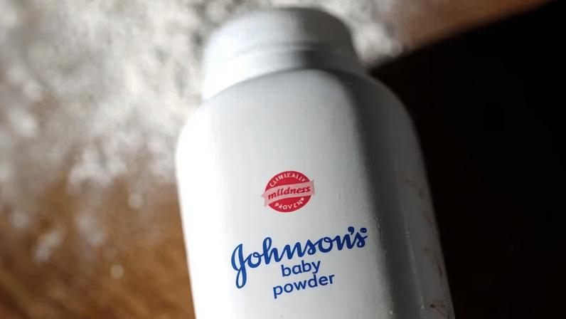 J&J stopped selling talc-based baby powder in the US in 2020, switching to a cornstarch product.