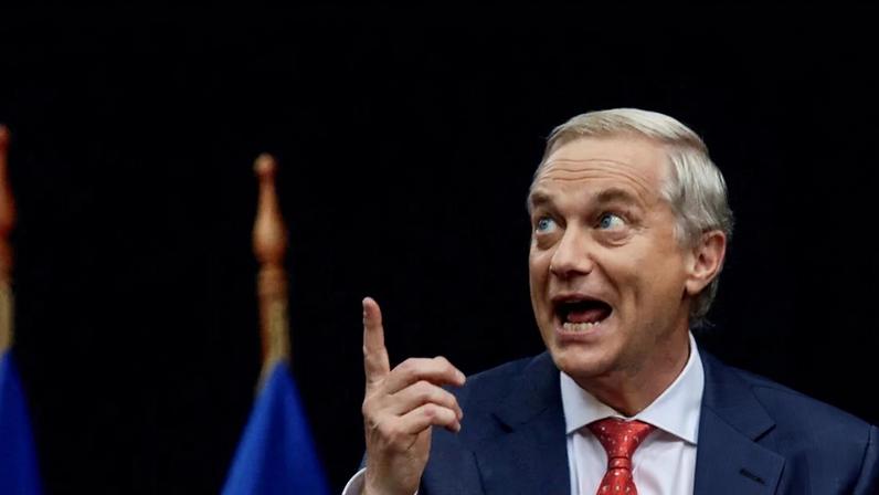 Jose Antonio Kast at a rally in Concepcion in December. Photograph: Juan González/Reuters