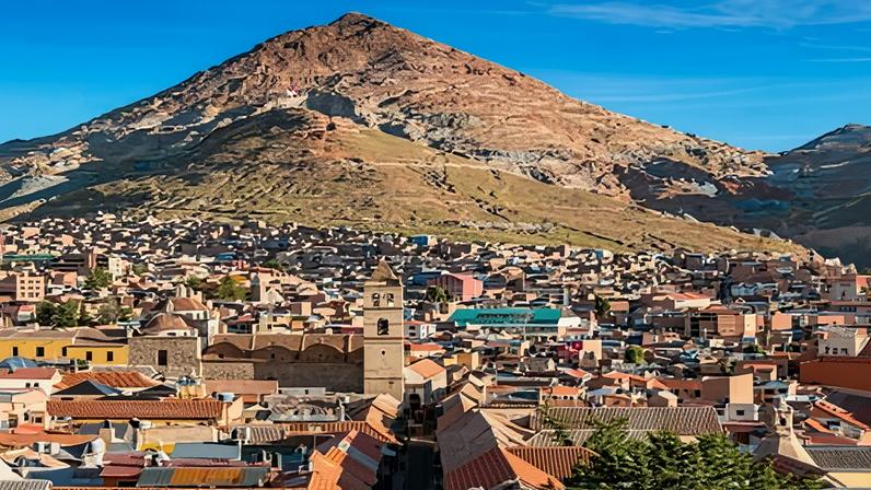 Potosí and the Cerro Rico, Bolivia.