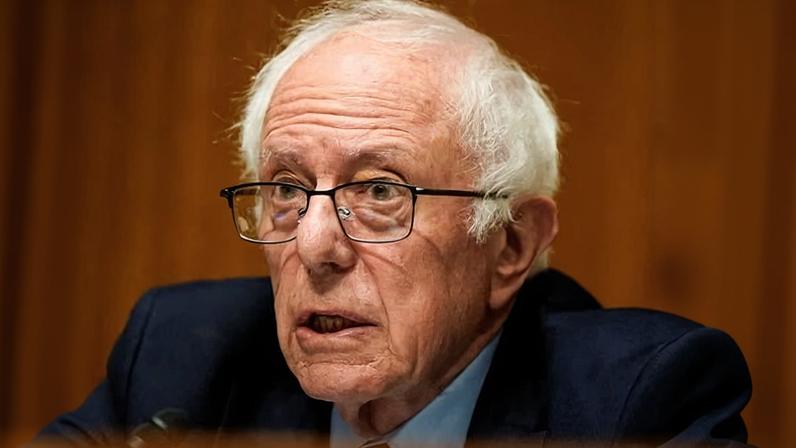 Bernie Sanders at the US Capitol in Washington DC on 17 September.