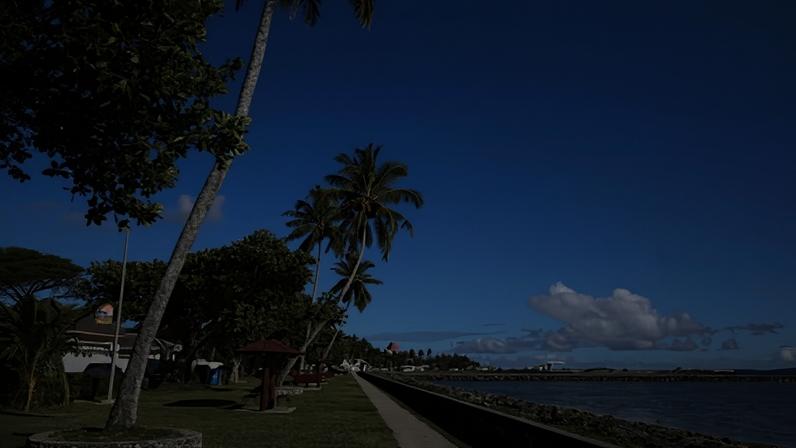 The Nuku'alofa waterfront in Tonga