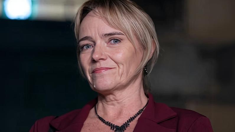 Peggie complained about sharing a changing room with a transgender doctor.