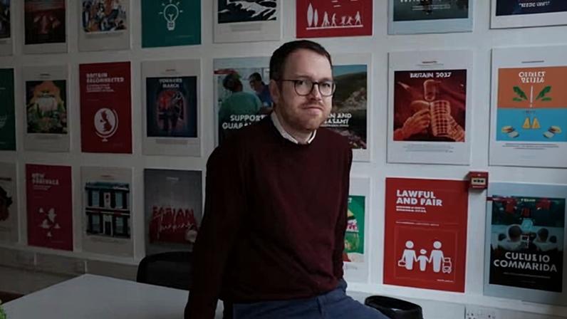 Joe Dromey: ‘The idea that squeezing a tiny elite of billionaires will pay for everything that we want … is fantasy and we do need to expose that.’ Photograph: Martin Godwin/The Guardian