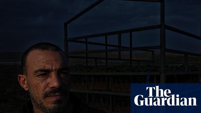 Ismael Bsharat, a farmer from the village of Atouf, will lose most of his farming land if Israel proceeds with plans to build a new separation barrier.