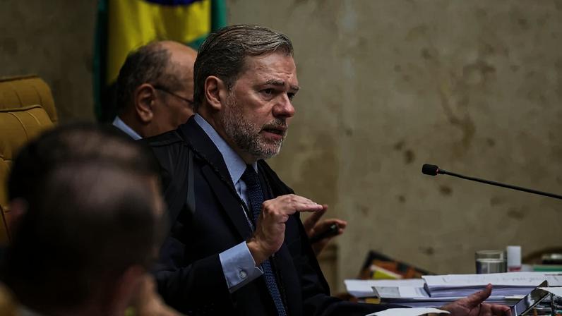 Toffoli foi o único a proferir o voto até aqui – Foto: Gustavo Moreno/STF