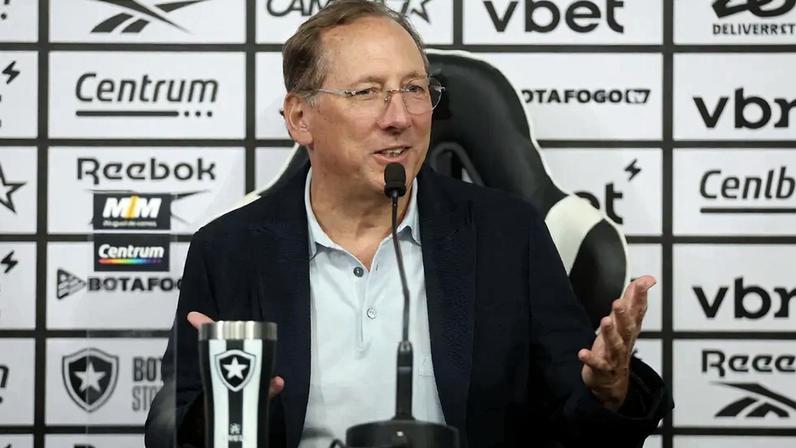 John Textor é o dono da SAF do Botafogo (Foto: Vítor Silva/Botafogo)