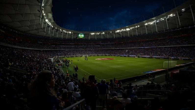 Torcida do Bahia na Arena Fonte Nova (Foto: Letícia Martins / EC Bahia)