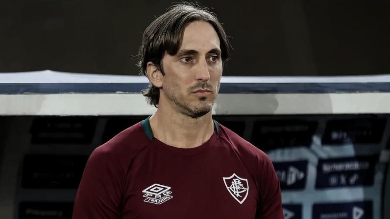 Zubeldía em Fluminense x São Paulo (Lucas Merjón/ Fluminense FC)
