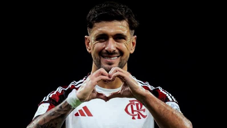 Giorgian De Arrascaeta, do Flamengo, o Rei da América de 2025 (Foto: Adriano Fontes/Flamengo)