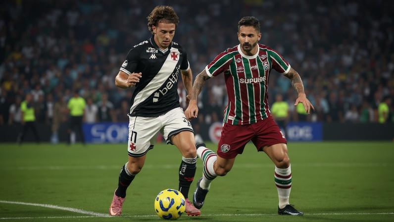 Vasco derrota Fluminense de virada na semifinal da Copa do Brasil com um gol de Vegetti. Confira detalhes da emocionante partida - FOTO: LUCAS MERÇON / FLUMINENSE F.C.