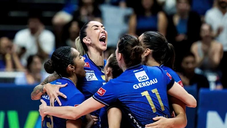 Minas vence Sesi Bauru na Superliga 25/26 (Foto: Hedgard Moraes/Minas Tênis Clube)