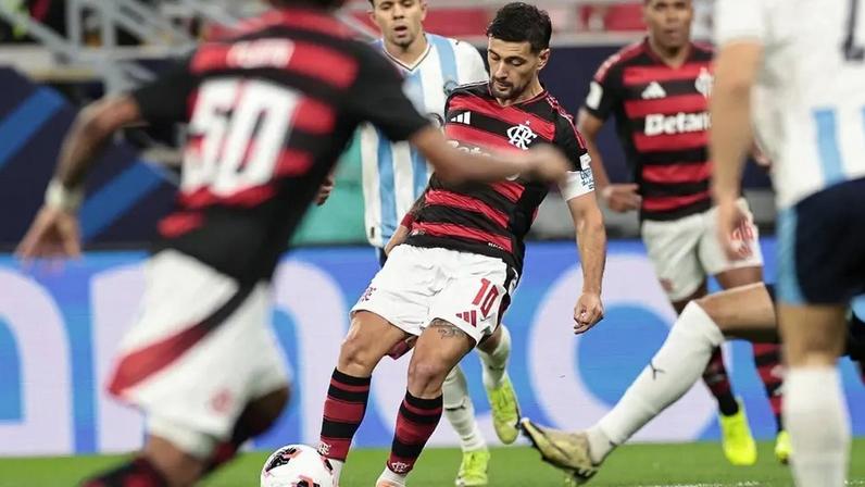 Arrascaeta em Flamengo x Pyramids (Foto: Flickr Flamengo / Gilvan de Souza)
