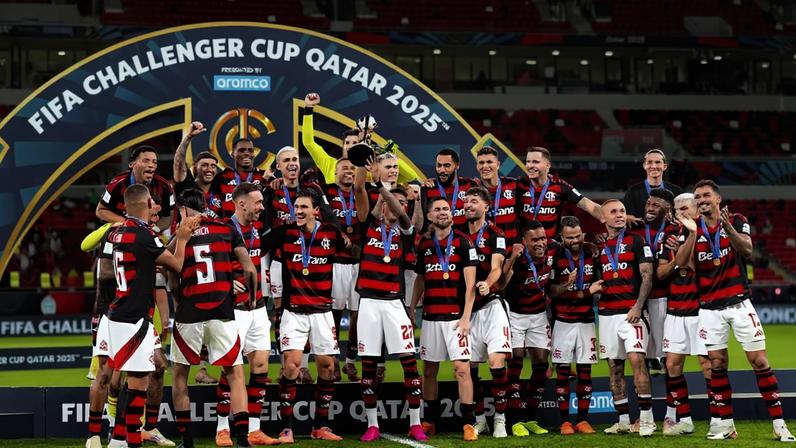 Flamengo conquistou o título da Challenger Cup (Foto: Adriano Fontes/Flamengo)