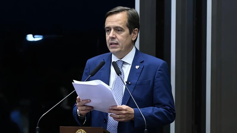 O senador Bruno Bonetti (PL-RJ). Foto: Waldemir Barreto/Agência Senado