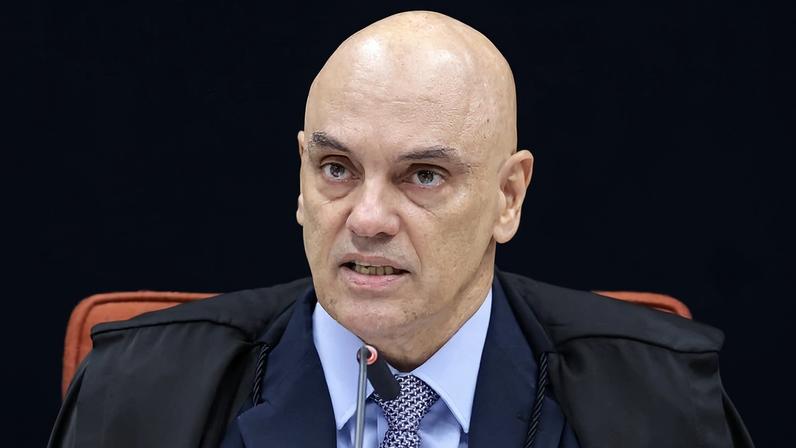 Alexandre de Moraes, durante voto na ação penal nº 2.693 (núcleo 2). (Foto: Rosinei Coutinho/STF)
