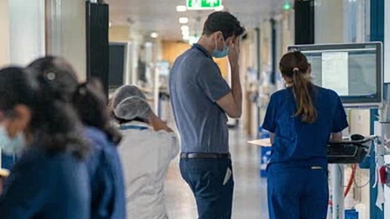 Flu cases in hospital have jumped 55% in a week
