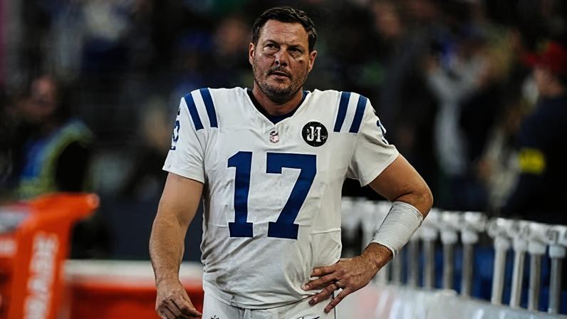 Philip Rivers is one of the most prolific quarterbacks in NFL history. Photograph: Stephen Brashear/AP