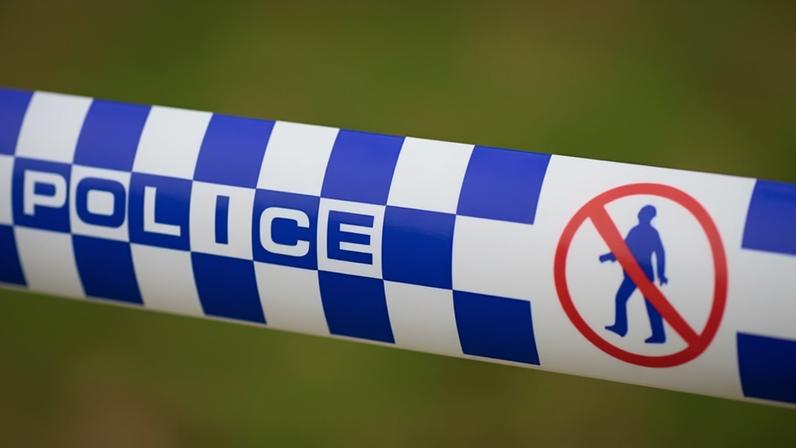 Four people died in the crash at Muckatah close to the Victoria/NSW border. Photograph: James Ross/AAP