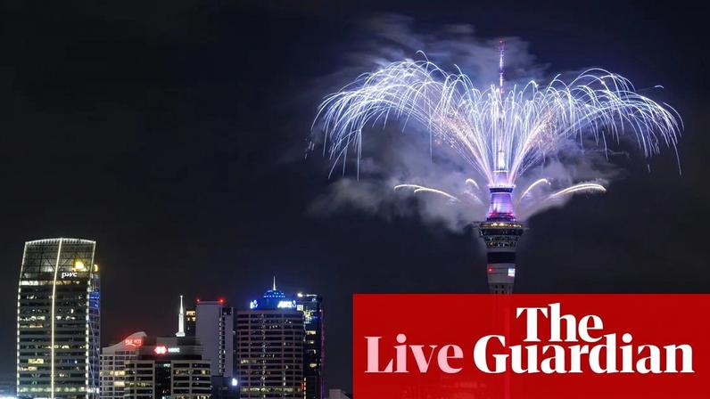 Join our live coverage as we cross the globe to enter the new year