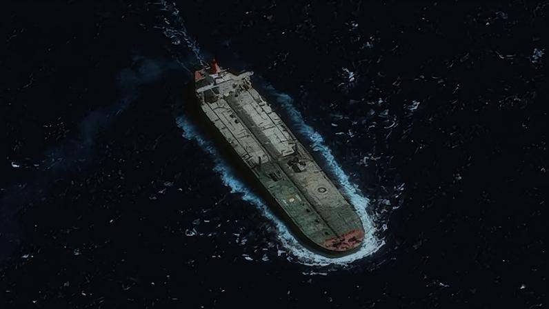 The crude oil tanker Skipper seized by the US off the coast of Venezuela. Photograph: AP