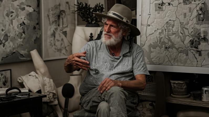 Andy Mahler in Bloomington, December 2024. Photo by Steven Higgs