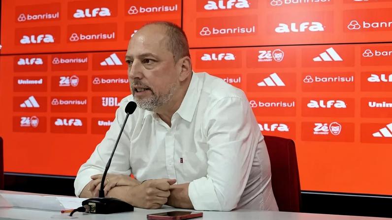 Presidente do Internacional, Alessandro Barcellos (Foto: Ricardo Duarte/SC Internacional)