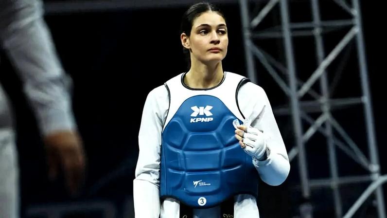 Maria Clara Pacheco foi eleita atleta do ano no Prêmio Brasil Olímpico (Foto: Reprodução)