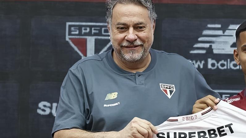 Julio Casares, presidente do São Paulo