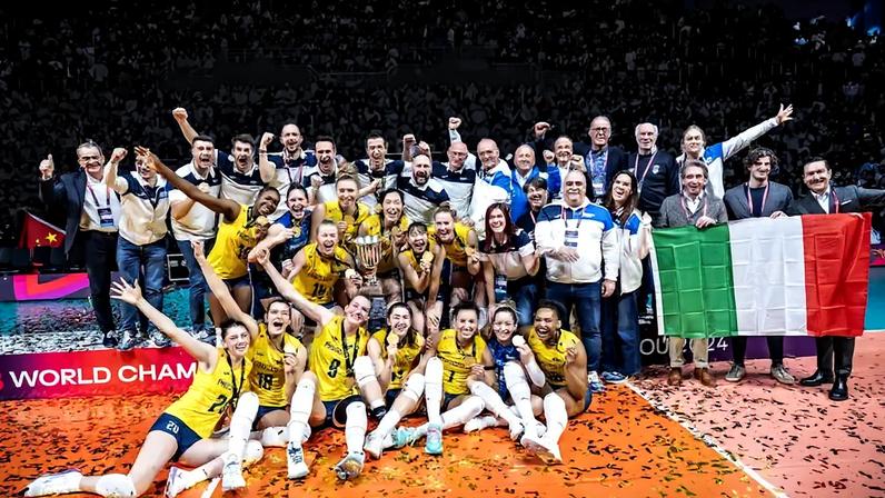 Conegliano - Mundial de Clubes de Vôlei Feminino (Foto: Divulgação/Volleyball World)