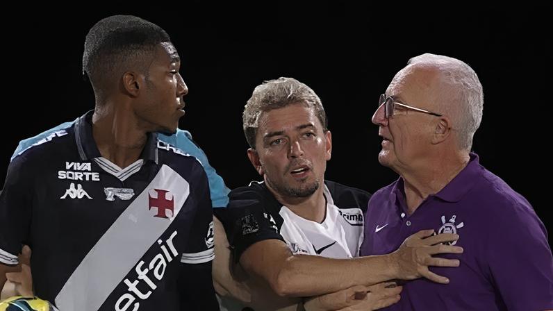 Discussão entre Dorival e Rayan