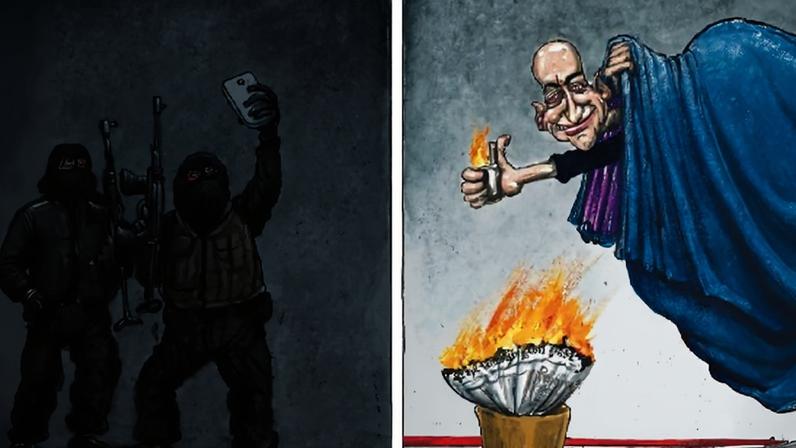 The Guardian’s 12 most powerful cartoons of the year.