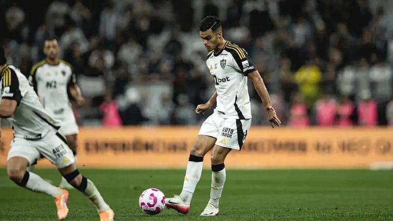 Fausto Vera em Atlético x Corinthians (Foto: Pedro Souza / Atlético)