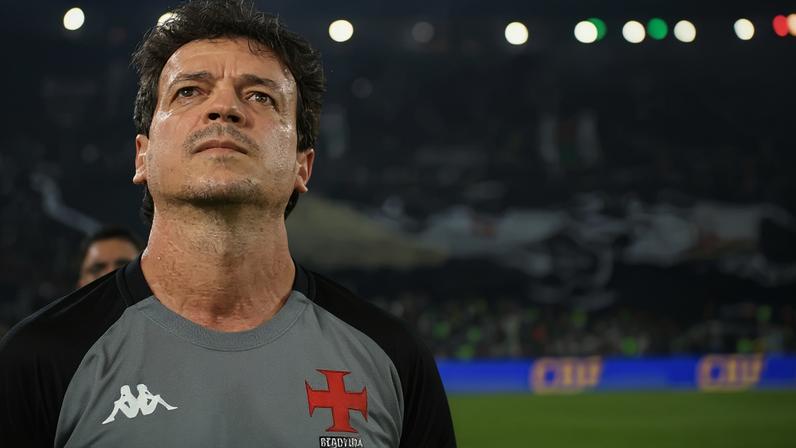 Fernando Diniz em Fluminense x Vasco pela semifinal da Copa do Brasil (Foto: Thiago Ribeiro/AGIF/GazetaPress)