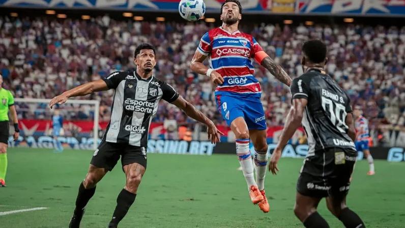 Partida entre Fortaleza e Ceará, pelo Brasileirão (Foto: Mateus Lotif/Fortaleza EC)