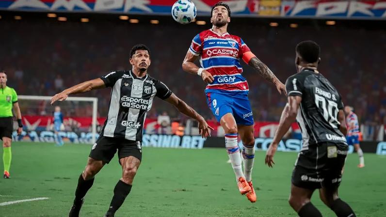 Partida entre Fortaleza e Ceará, pelo Brasileirão (Foto: Mateus Lotif/Fortaleza EC)