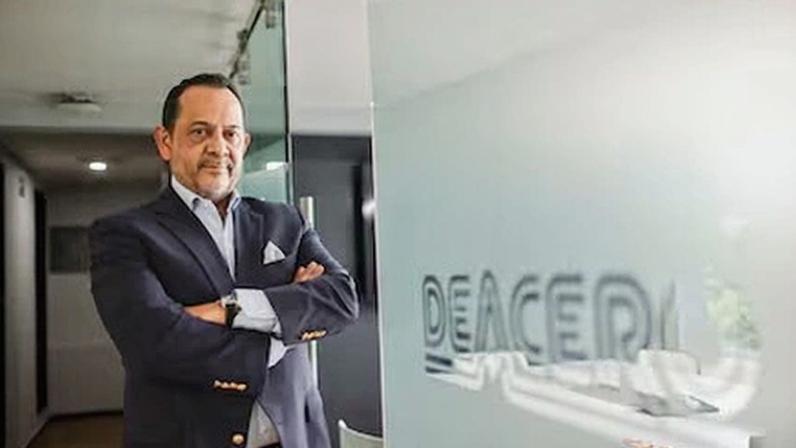 Juan Antonio Reboulen en las instalaciones de Deacero, en Ciudad de México, el 22 de diciembre de 2025.