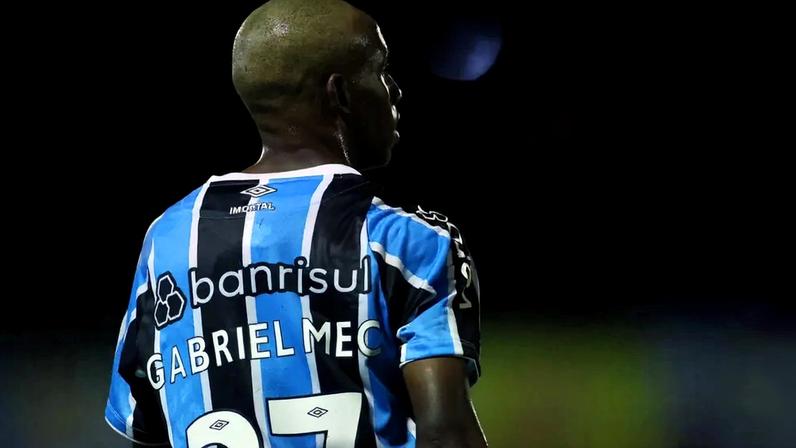 Gabriel Mec em Monsoon x Grêmio, pelo Campeonato Gaúcho 2025. Foto: Edu Andrade/Fatopress/Gazeta Press