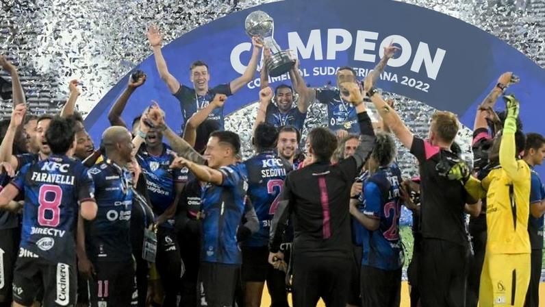 Independiente del Valle foi campeão da Sul-Americana em 2022. Foto: Conmebol
